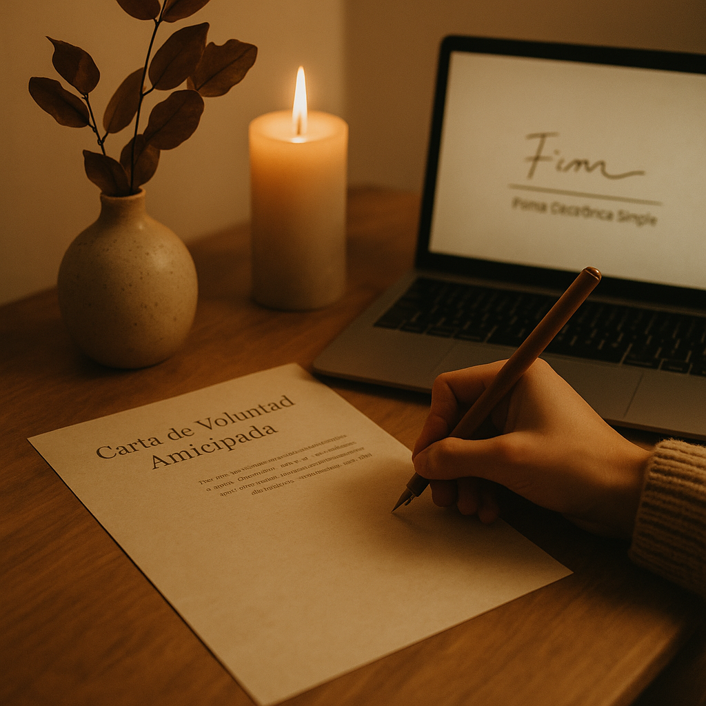 Carta de Voluntad Anticipada Simple